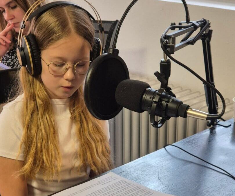 Naša prva školska radioemisija na Radiju Ritam Klanjec