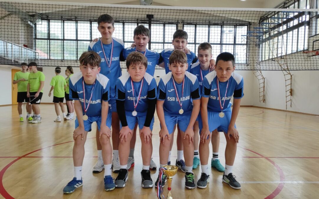 Odbojkaši osvojili 2. mjesto na županijskom natjecanju