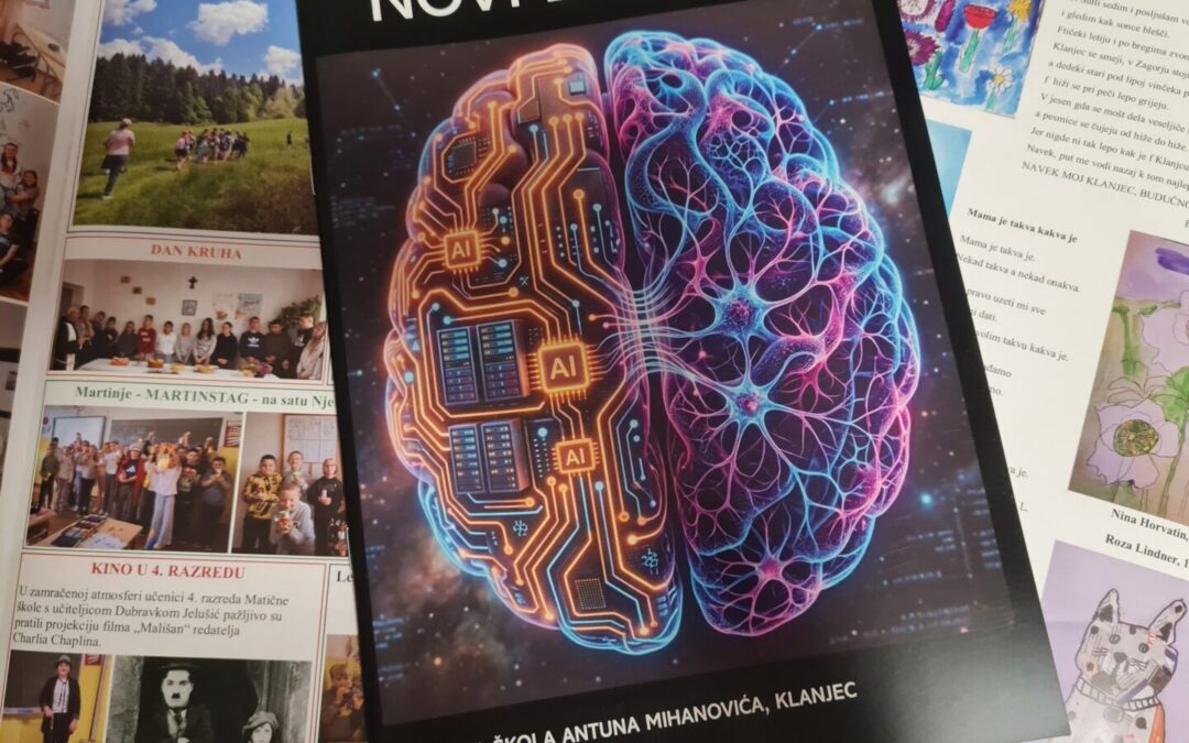 Tiskan novi broj školskog lista Novi Zvonec