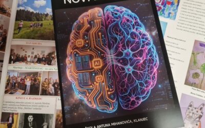 Tiskan novi broj školskog lista Novi Zvonec