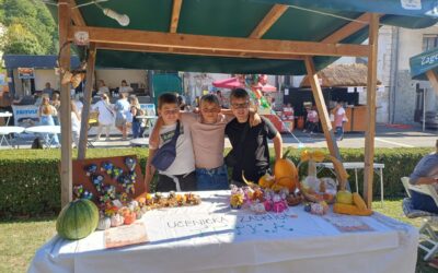 Učenička zadruga „Tepka“ na Zahvalama jeseni u Klanjcu